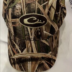 Camo Embroidered Logo Baseball Cap - Realtree Style Drake Waterfowl